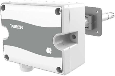 Датчик температуры и влажности устанавливаемый в канале, 0-10В ...