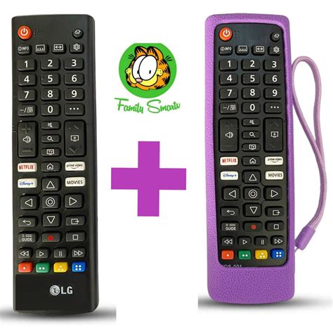 Ripley Control Remoto Lg Smart Con Tecla Disney Funda Purpura