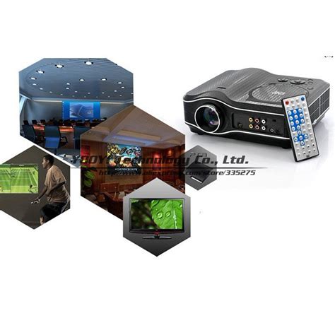 Купить Портативный домашний кинотеатр проектор dvd с tv тюнером usb ...