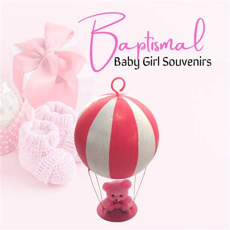 Baptismal And Birthday Souvenir And Giveaways For Baby Girl Hot Air Balloon Minimum Order Of
