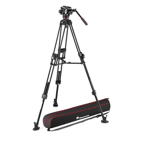 Kit trépied vidéo aluminium MANFROTTO MVK504XTWINFA rotule MVH504XAH