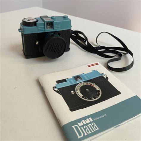 Lomography Blue and Black Cameras-and-accessories | Depop