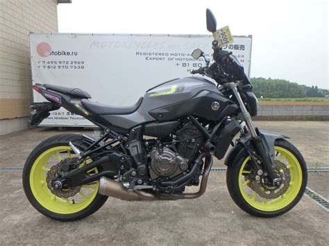 Купить б у Yamaha MT 07 FZ 07 инжектор в Санкт Петербурге серый naked bike 2017 года на Авто