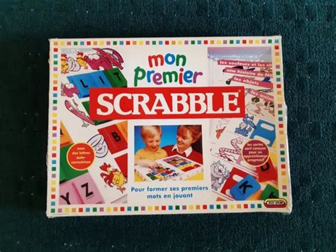 Mon Premier Scrabble Jeu De Soci T Pour Enfant Apprendre Jeux Spear