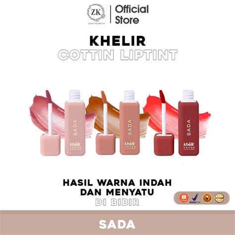 jual sada khelir cotton liptint series shopee indonesia