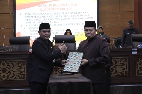 Penandatanganan Nota Kesepakatan Kupa Dan Ppas Perubahan Apbd Tahun