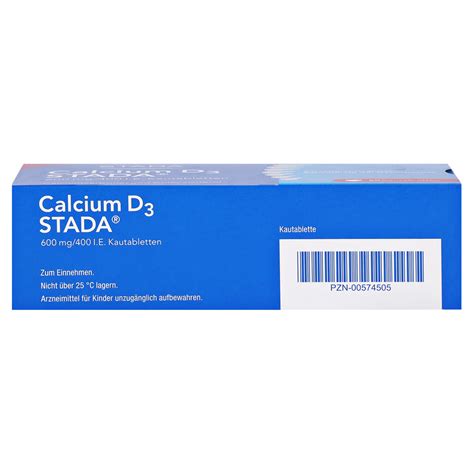 Calcium D3 STADA 600mg 400 I E 50 Stück N2 medpex