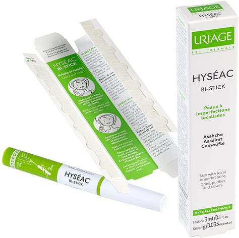 Uriage Hyseac Bi-Stick Local Skin-Care Lotion Stick, 3 ml, 1 g – BigaMart