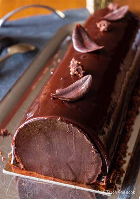 Bûche Chocolat Praliné Une Bûche Facile Et Rapide Pour Noël Ma Part