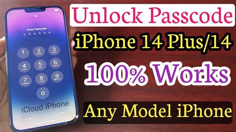 New Method Unlock Forgot Passcode Any Iphone Unlock Iphone Password