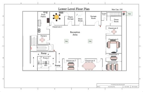 church floor plan