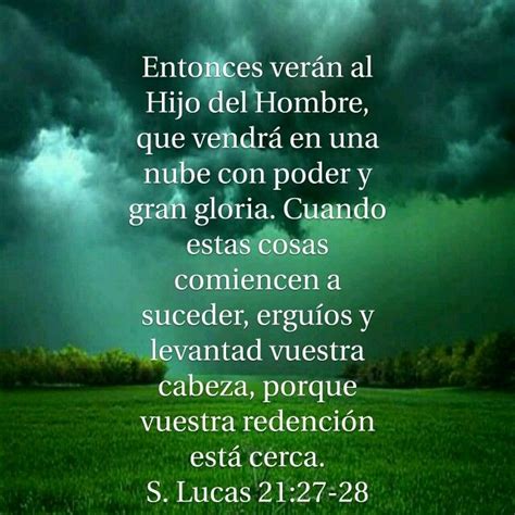 Lucas 21 25 27 - Lucas 21:27-28 | Imagenes de jesus frases, Descanse en paz frases ...