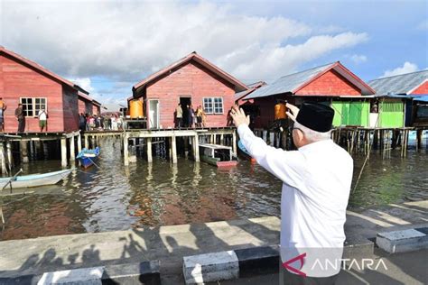 Wapres Pembangunan Rumah Di Permukiman Nelayan Malawei Tetap Lanjut