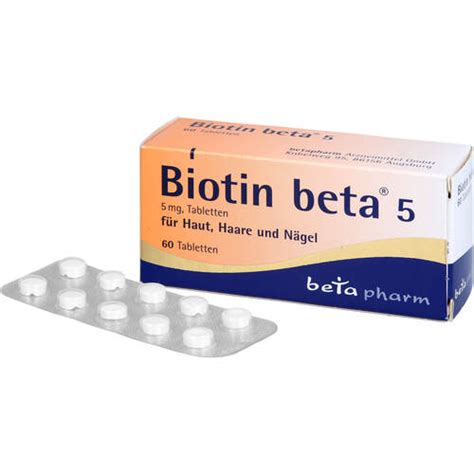 Biotin Beta Tabletten St Preis Ab