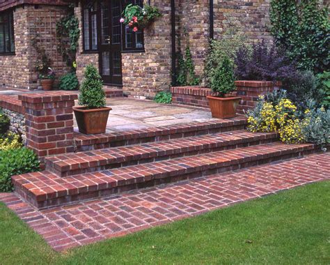 Landscape & Garden Design & Build | Brick garden, Brick steps, Brick patios