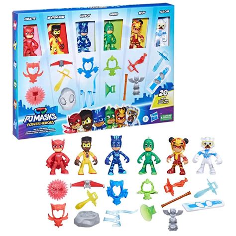 Pj Masks Power Heroes Meet The Power Heroes 25 Figure Set Hasbro Toywiz