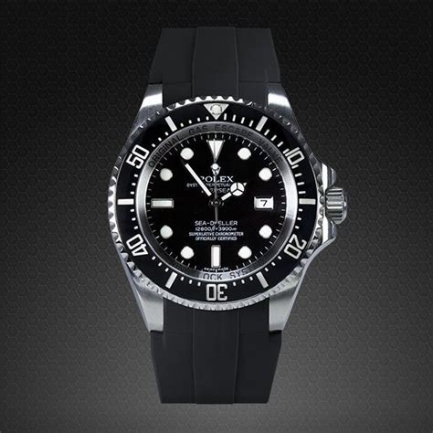 Introducing The Rubber B Rolex Deepsea Glidelock Watch Strap | aBlogtoWatch