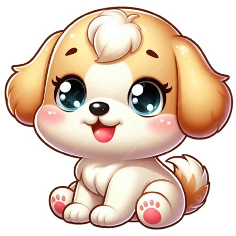 Desenho De Cachorrinho Fofo Isolado No Fundo Branco PNG , Desenho De ...