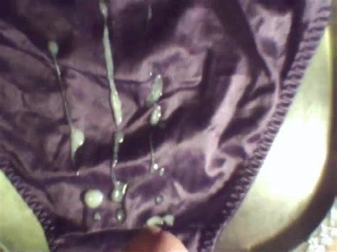 Cum On Purple Satin Panties With Slowmo At End Gay Man Porn Xhamster