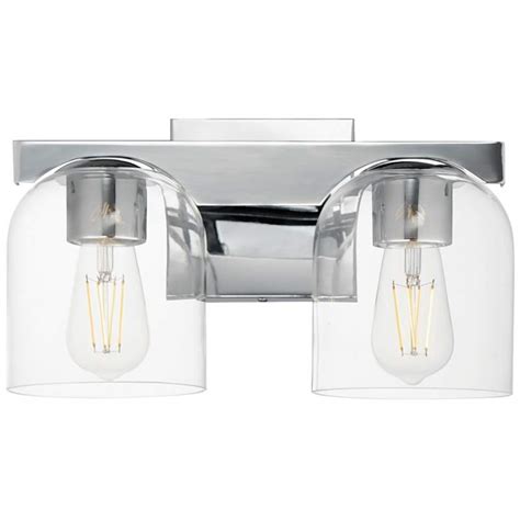 Scoop 2 Light Bath Vanity Chrome 9370d Lamps Plus