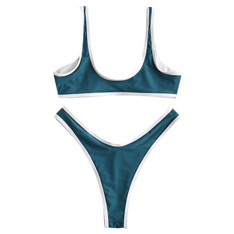 Aayomet Two Piece Swimsuit For Women Piece Up Up High Push Swimsuit Women Lace Two Set Bikini