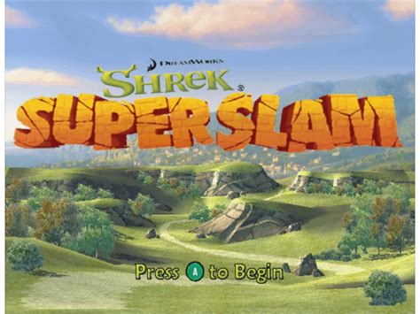 Ps2 Shrek Superslam Konzoleahrycz