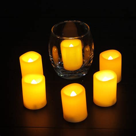 Realistic Flameless Votive Candles At Timothy Cauley Blog