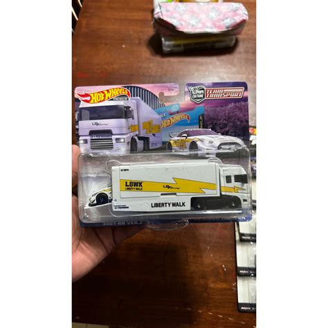 Hot Wheels Nissan Gtr R Silhouette Lbwk Team Transport Bad Card Shopee Malaysia