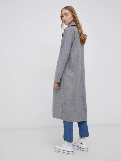 Пальто осеннее длинное женское ONLY FL15206786 M Голубое ...