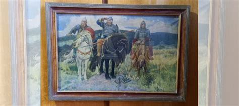 Картина "Три богатыря" купить в Белгороде | Хобби и отдых | Авито