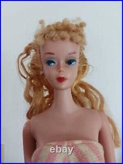 Vintage Blonde Ponytail Barbie Doll Tm Vintage Japan Doll