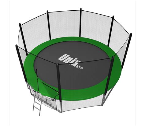 Батут UNIX line 10 ft outside (Green) купить по доступной цене | 10' (3 ...