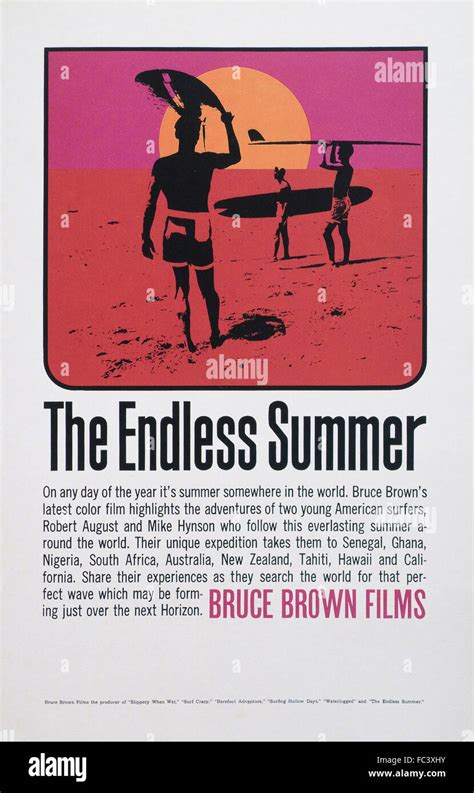 The endless summer movie poster hi-res stock photography and images - Alamy