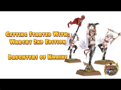 Getting Started With Age Of Sigmar Warcry Daughters Of Khaine YouTube