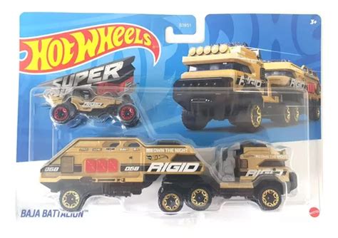 Hot Wheels Super Rigs Baja Battalion Caminh O Carro Hmf Frete Gr Tis