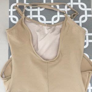 Capezio Costumes Dance Undergarment Nude And Bra With Clear Straps Poshmark