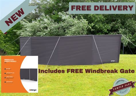 vango  panel windbreak   gate elements proshield cambridge