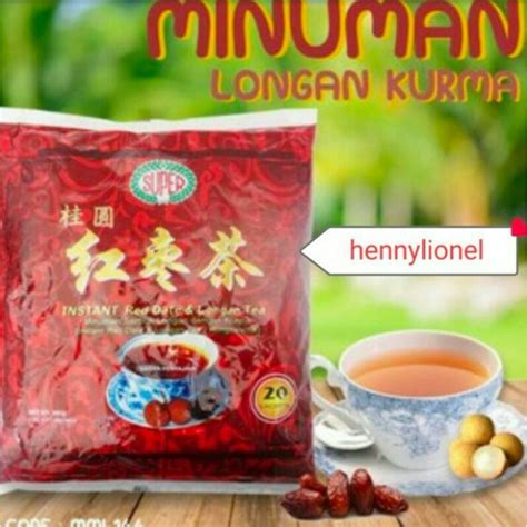 Jual Super Red Date Longan Longan Teh Angco Teh Shopee Indonesia