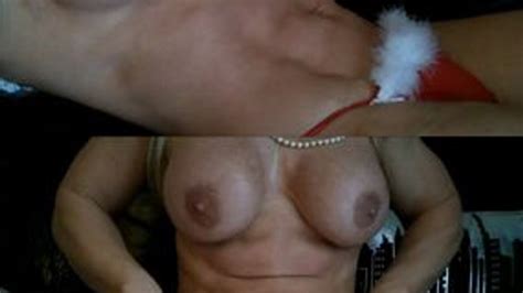 Nude Holiday Cheer Posing In HD IRON BELLES MUSCLE ADDICTION STORE Clips Sale