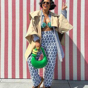 J Crew Swim Jcrew Tieshoulder Underwire Bikini Top In Gingham Poshmark