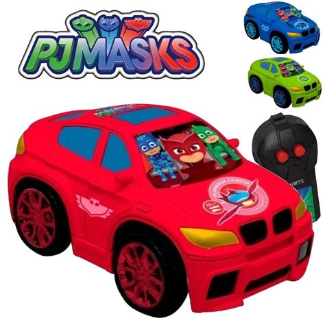 Carrinho Pj Masks - Carrinho Controle Remoto PJ Masks | Shopee Brasil