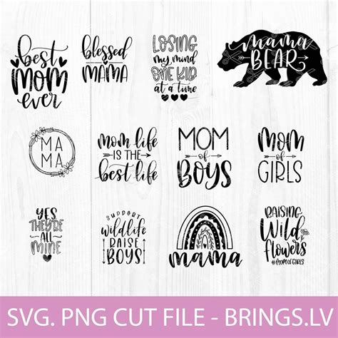 Drawing Illustration Digital Mama Svg Svg Files Svg File Mom Life Svg