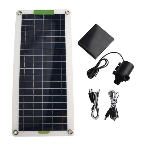 50W Solar Panel Solar Powered Water Pump Kit 800l/H DC12V Water ...