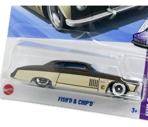 Hot Wheels Fish D Chip D Th Thunt B Marrom Designed By Mercadolivre