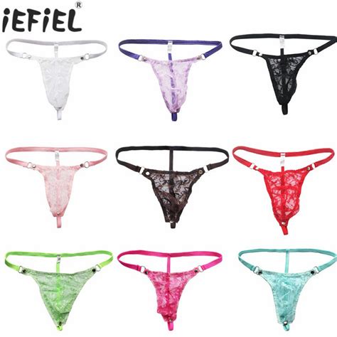 Men Sexy Mesh Lace G String Lingerie Underwear Thong Men Underwear And Sexy Thong Price