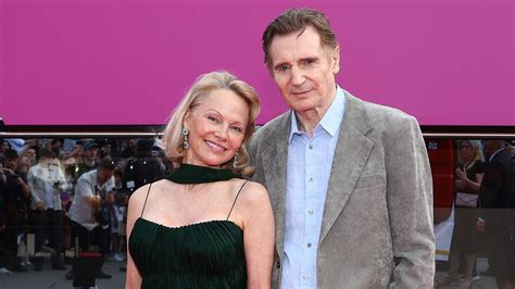 Liam Neeson and Pamela Anderson develop hot chemistry after he swore ...