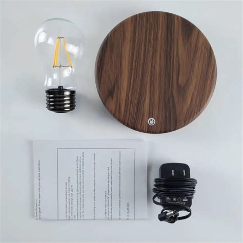 Magnetic Levitating Floating Led Light Bulb Vernier Store