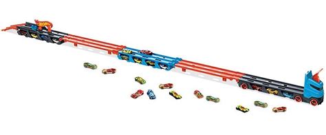 Hot Wheels Mega Caminhão Transporte Speedway Hauler Mattel Mister Braga Colecionáveis