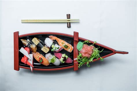 huge sushi boat