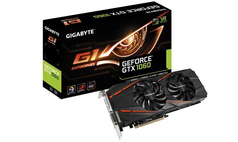 Gigabyte GeForce GTX 1060 G1 Gaming 6GB GDDR5 - Karty graficzne NVIDIA ...